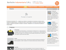 Tablet Screenshot of barilochesrl.com.ar